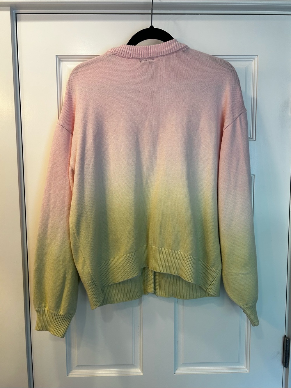 Her Universe Pink to Light Green Gradient Cardigan with Droid Embroidery - Picture 4 of 4